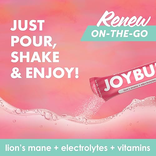 Miniatura 6 de Joyburst Paquetes de electrolitos en polvo sin azúcar, mezcla de bebidas de hidratación instantánea, paquete variado (10 sandías, 10 limonadas de