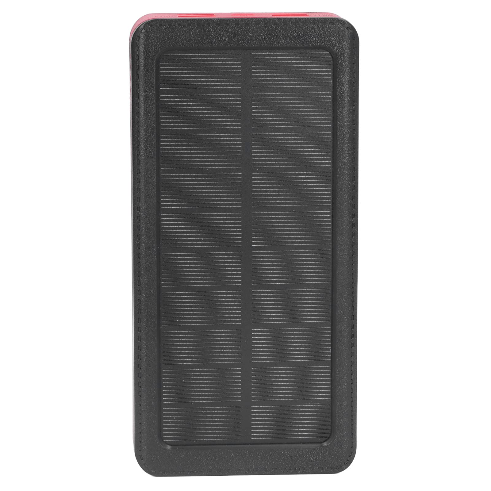 Banque d'énergie Solaire, 2 Modes de Banque d'énergie Solaire 4 Ports USB Capacité de 30 000 MAh avec 32 Lumières LED pour Le Camping Randonnée, Banques d'alimentation