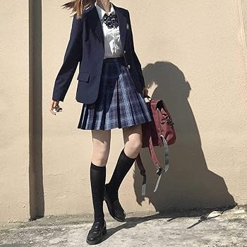 Amazon.co.jp: lucky lemon スクール ブレザー 女子高生