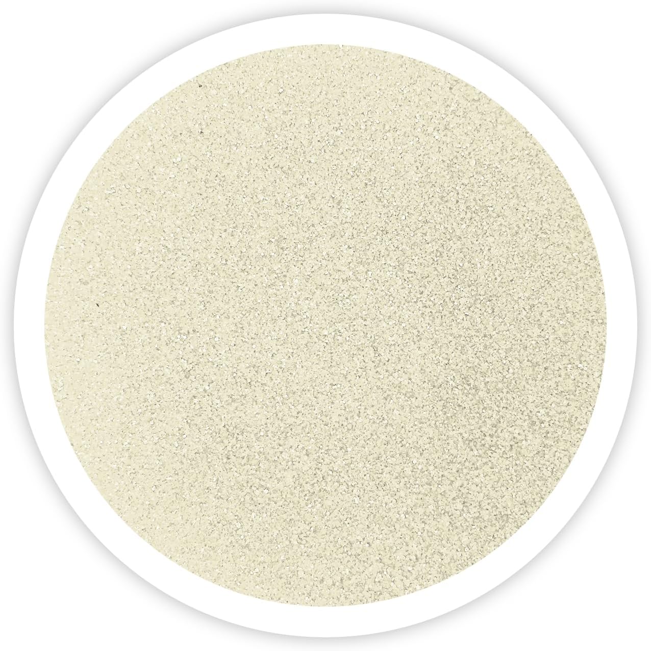 Ivory Unity Sand, 1 LB (16 oz), Off-White Colored Sand for Weddings, Vase Filler, Home Decor, Crafts, Terrariums, and More