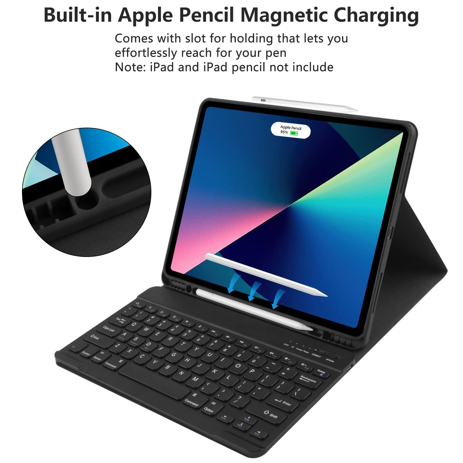Amazon.co.jp: TaIYanG iPad Pro 12.9 ケース キーボード付き iPad Pro