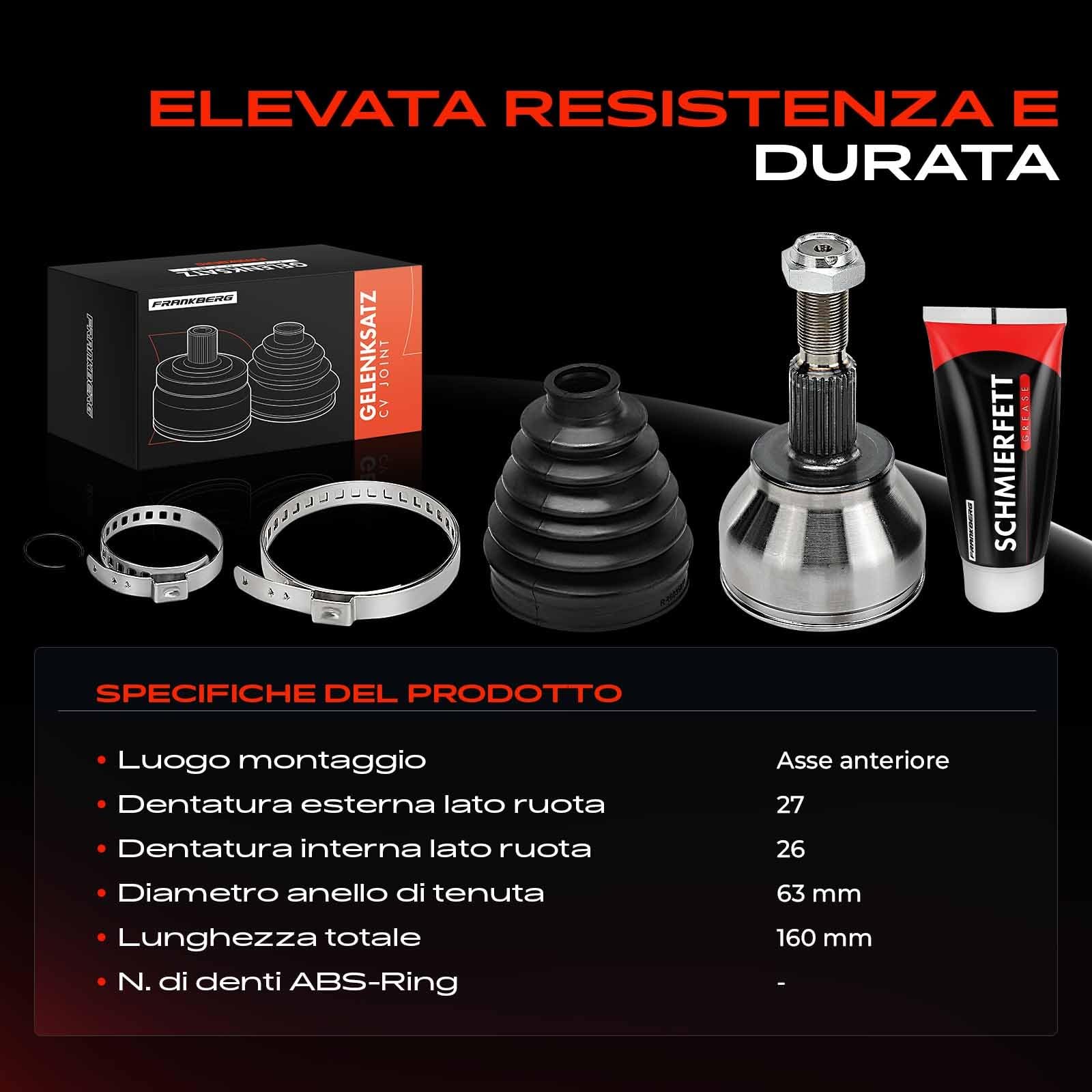 Frankberg Kit giunto assale anteriore 1797219