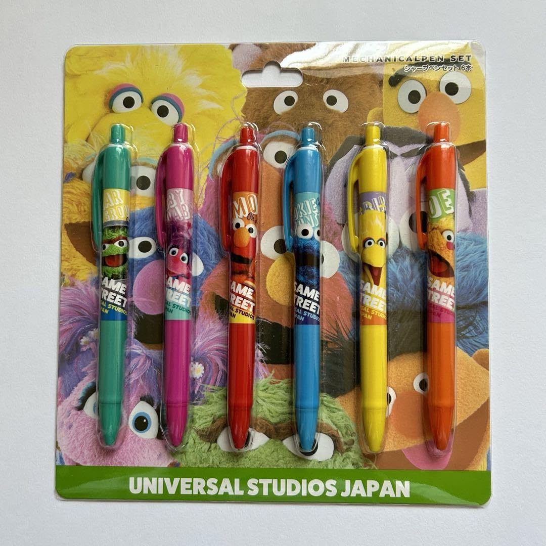 Amazon.co.jp: ユニバ USJ セサミストリート シャーペン バラ売り