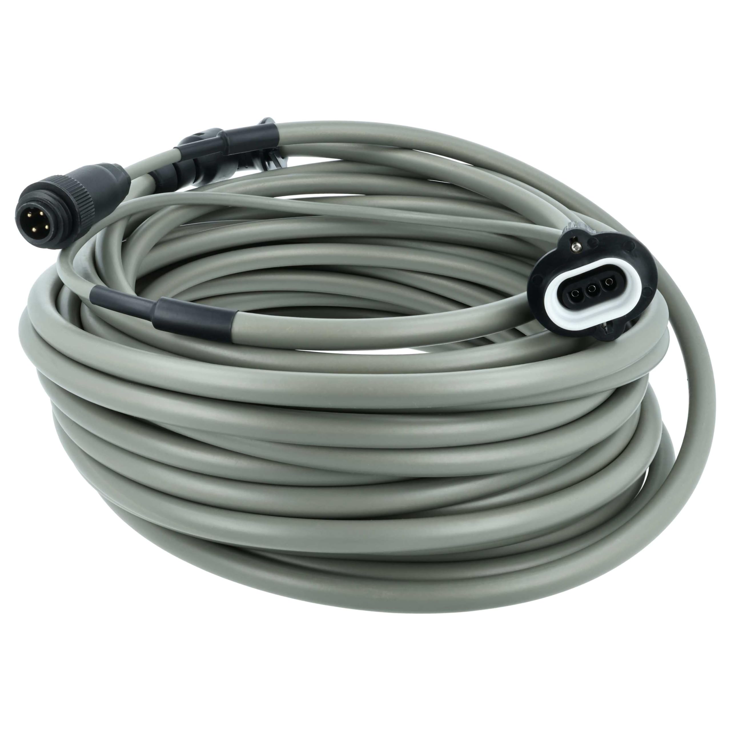 vhbw Cable Robot Piscina Compatible con Zodiac Vortex 3,2, 3, OV3500, OV3400, 3 4WD, OV3480 - Transformador - Cable de Corriente de 18 m