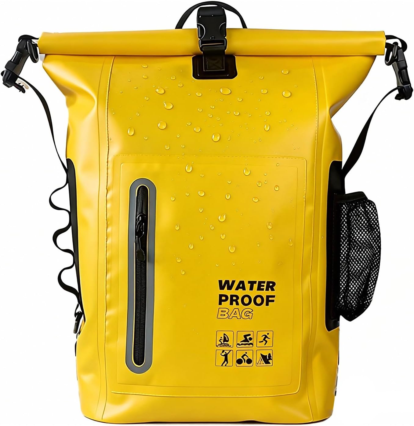 Dry Bag Waterproof 25L-Floating&Lightweight Bags for Women Waterproof Backpack for Kayaking, Boating, Fishing,Paddle boarding, Camping, Hiking,Roll-Top Seal&Adjustable Shoulder Straps