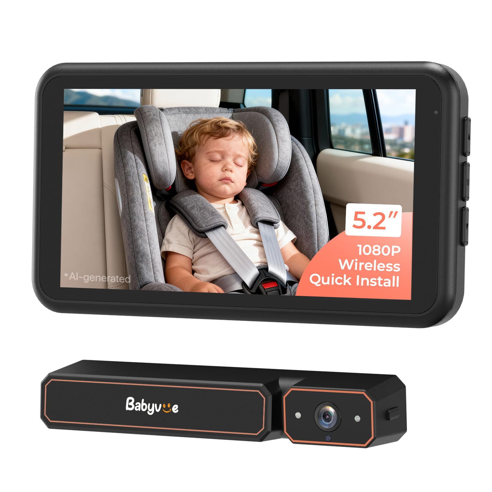 Babyvue BV6 Wireless Baby Car Camera