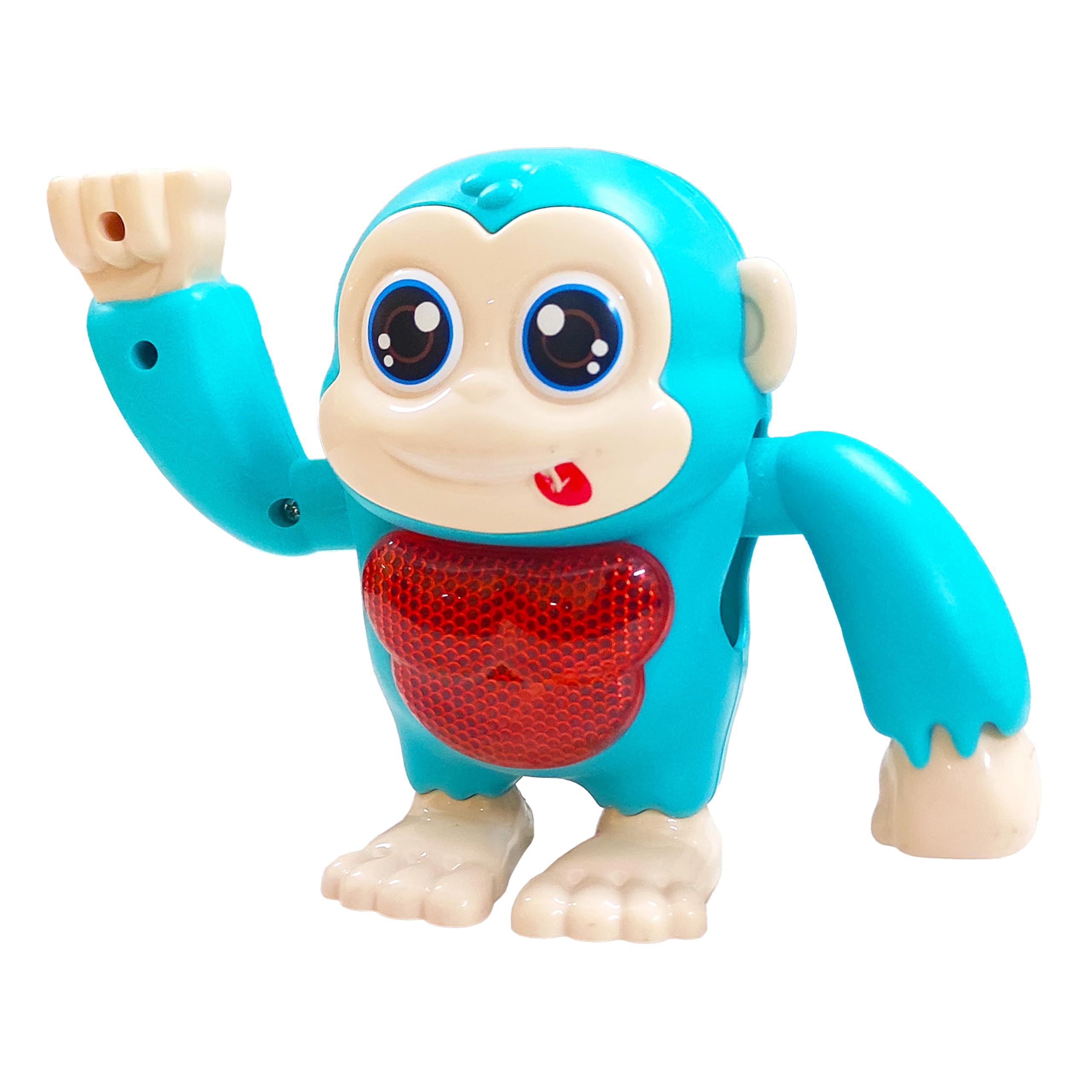 VGRASSP Cute Dancing Monkey Musical Toy for Kids | Eye Catching Moves | Hand Tumbling Orangutan Toy | with Music and Light Effects - (Light Blue) (B0BKVTSKN1) Amazon Price History, Amazon Price Tracker