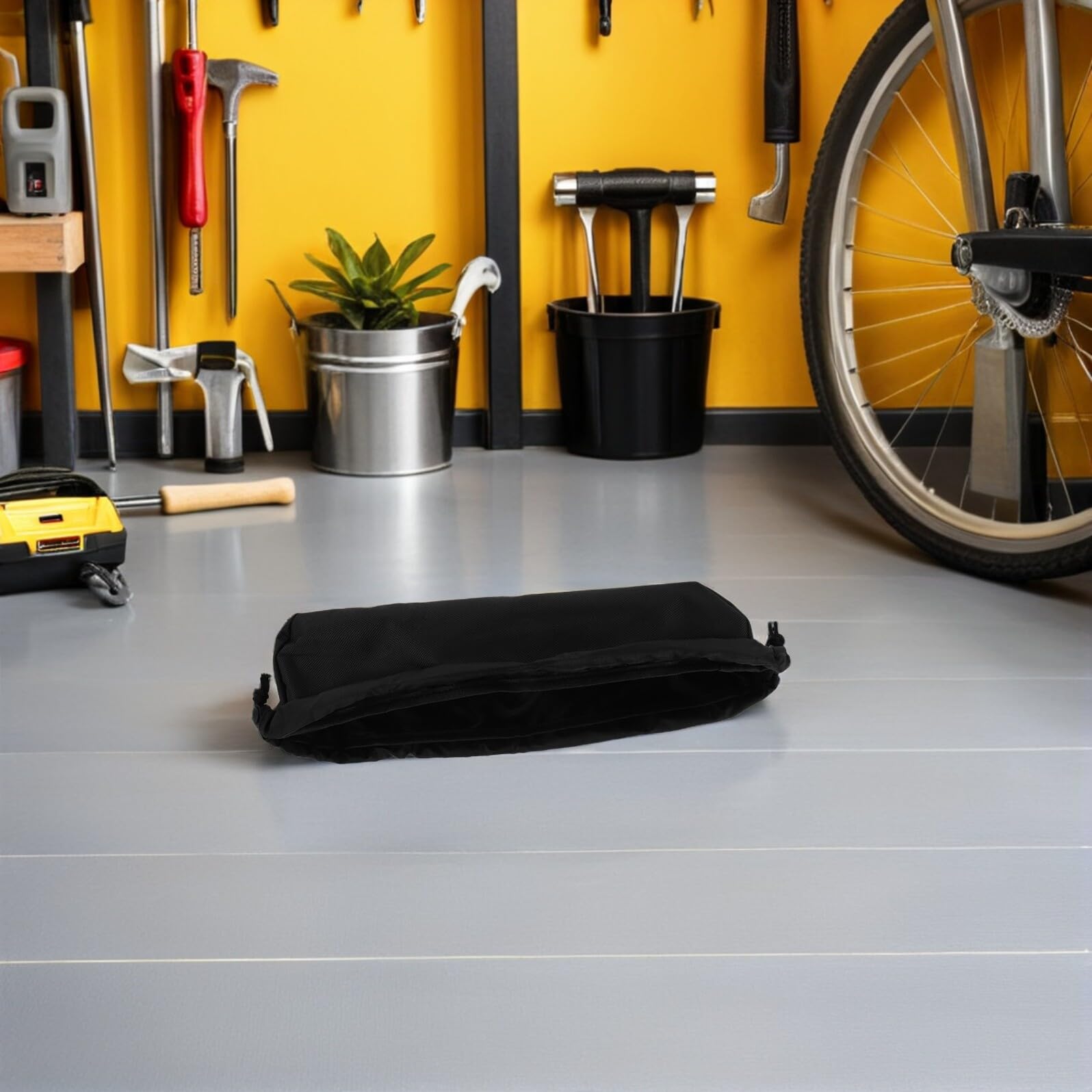ifundom Copertura Protettiva per Batteria Bici Elettrica da Pendolare Guaina Antipolvere e Antipioggia per Tubo Obliquo Ventilazione Custodia Antiurto Coperchio Rimovibile per Uso