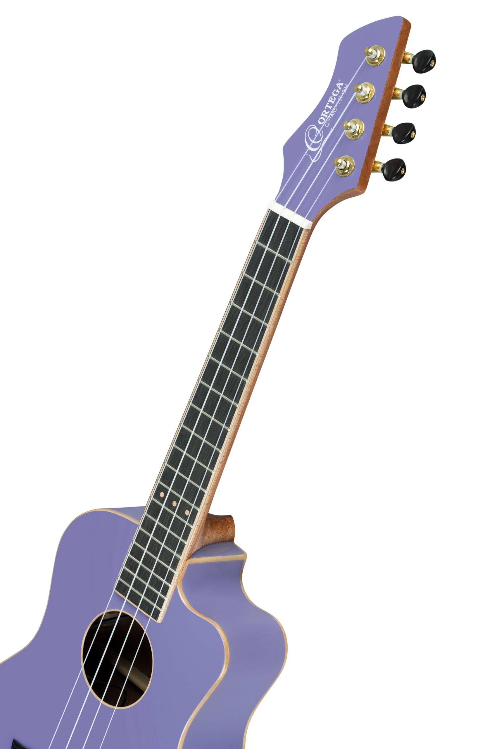 Ortega Guitars Ukulele Tenore Elettro-Acustico – Horizon Series – Gig Bag Inclusa – Cedro / Okoume, Purple (RUHZT-CE-VP)