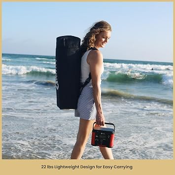 ARROWHEAD OUTDOOR 6'x6' Backpack Pop-up Canopy, Sunwall, Sand Bags