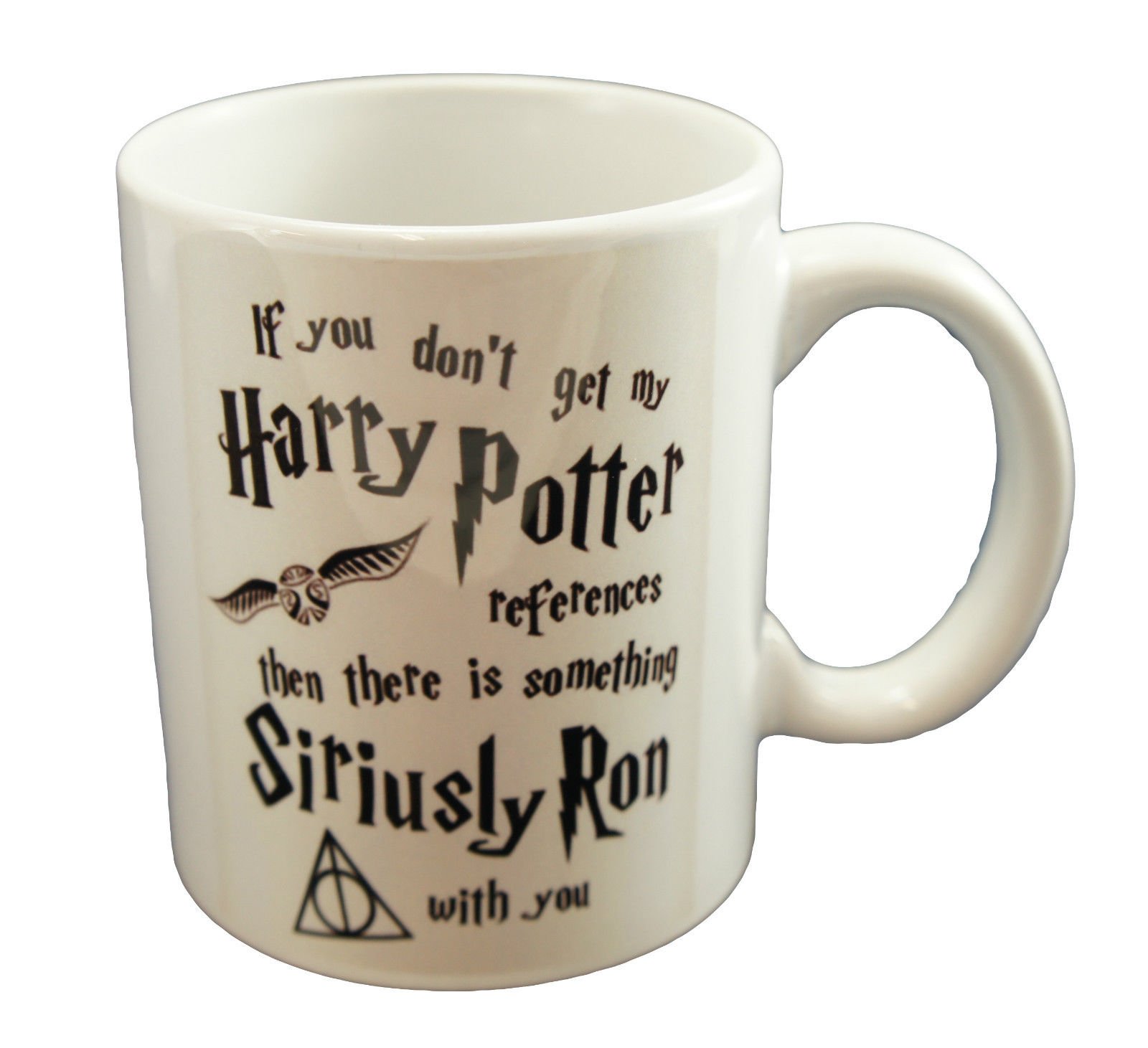 Daily Gifts Harry Potter Inspired “Siriusly Ron” Funny Mug Design