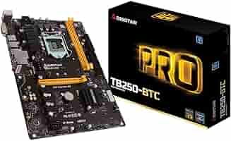 BIOSTAR TB250-BTC マザーボード Amazon | Biostar TB250-BTC Core i7/i5/i3 LGA1151 Intel B250