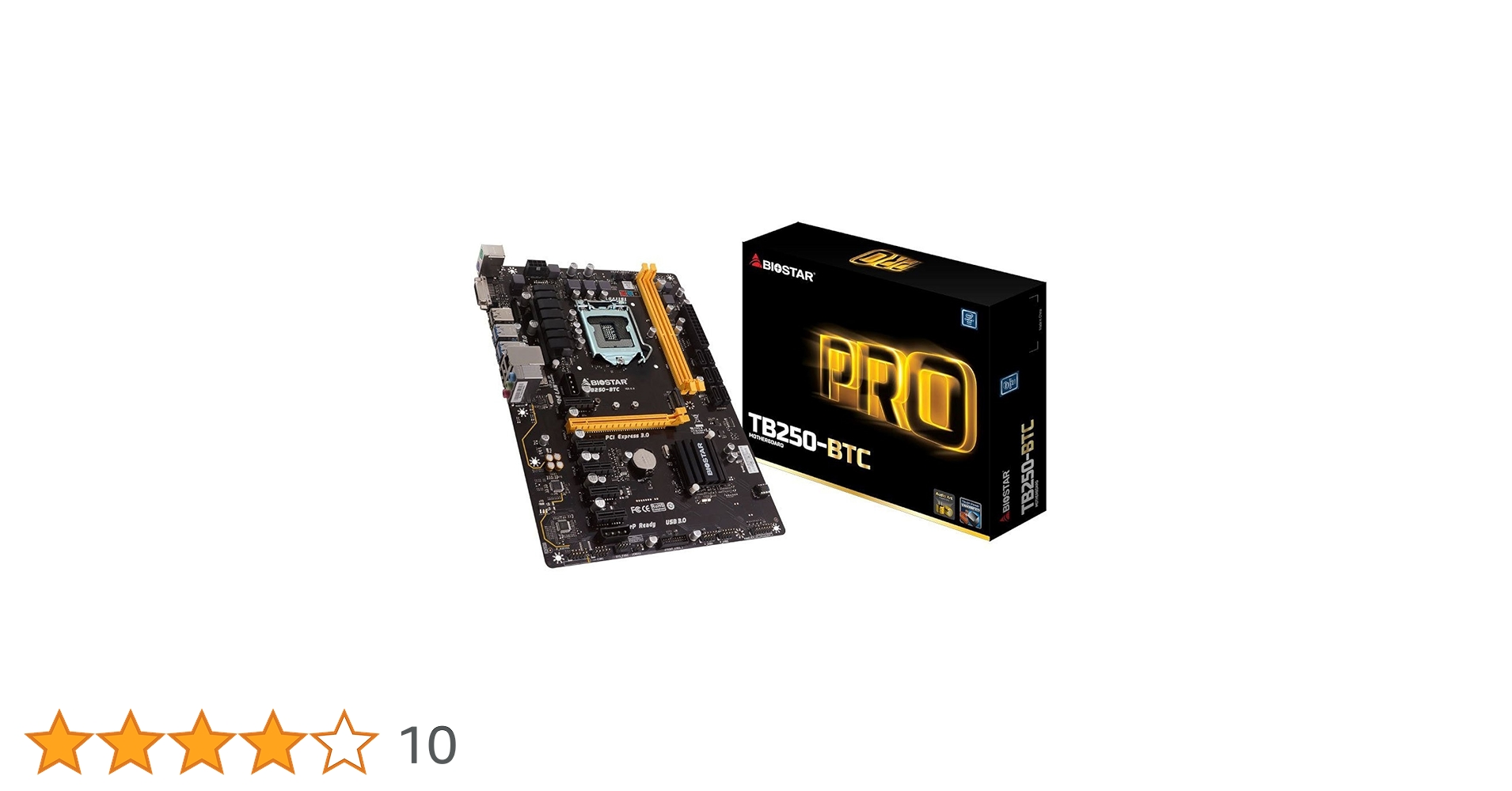 Amazon | Biostar TB250-BTC Core i7/i5/i3 LGA1151 Intel B250