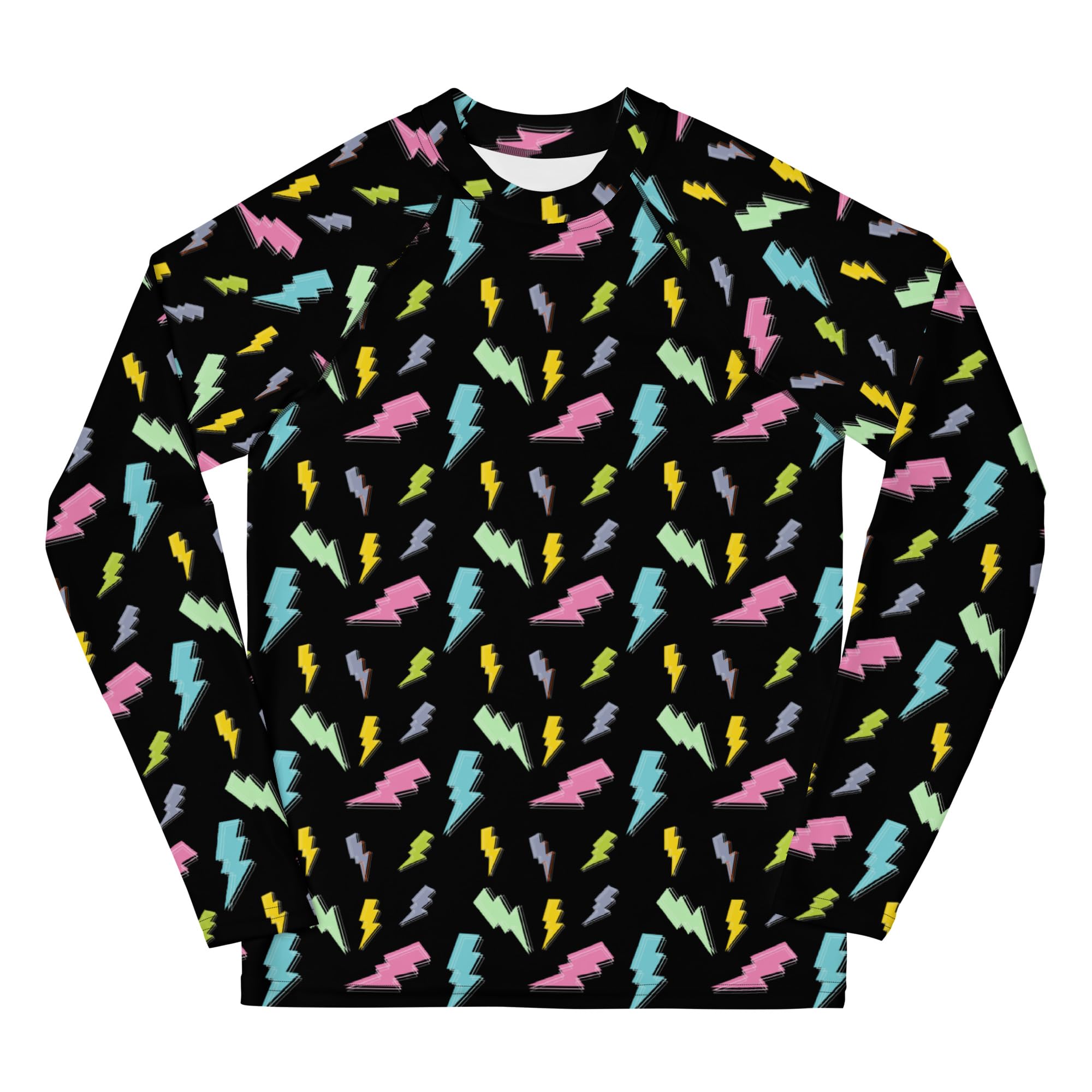 Rashguard Jugend Jungen, Langarm, Badeshirt, Schwimmshirt, Sonnenschutz, Badebekleidung, Schnelltrocknend, UPF 50+, Rash Top mit Print, Rash Guard Shirt, UV Shutz, Storm Light, 134-158 cm (8)