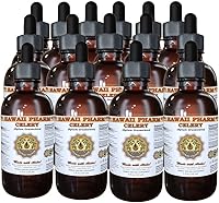 Vista 8 de HawaiiPharm Extracto líquido de apio, suplemento de tintura de apio orgánico (Apium graveolens), 2 onzas