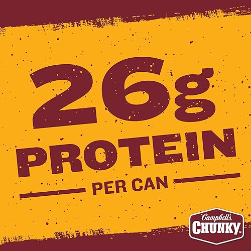 Miniatura 22 de Campbell's Chunky Chili picante y picante con frijoles, lata de 19 onzas (12 unidades)