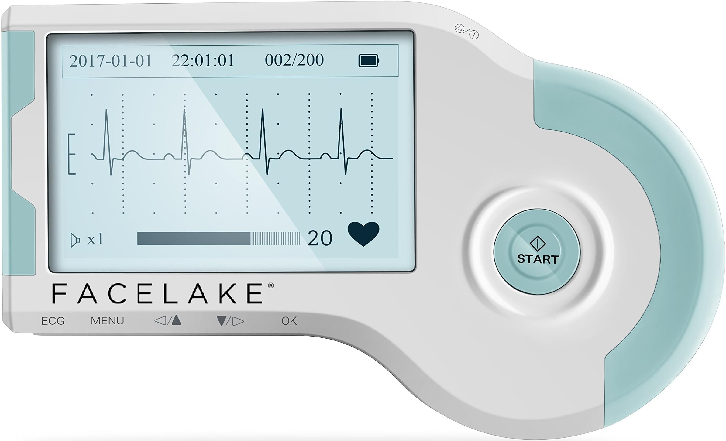 FL20 Portable ECG/EKG Monitor, MD100B