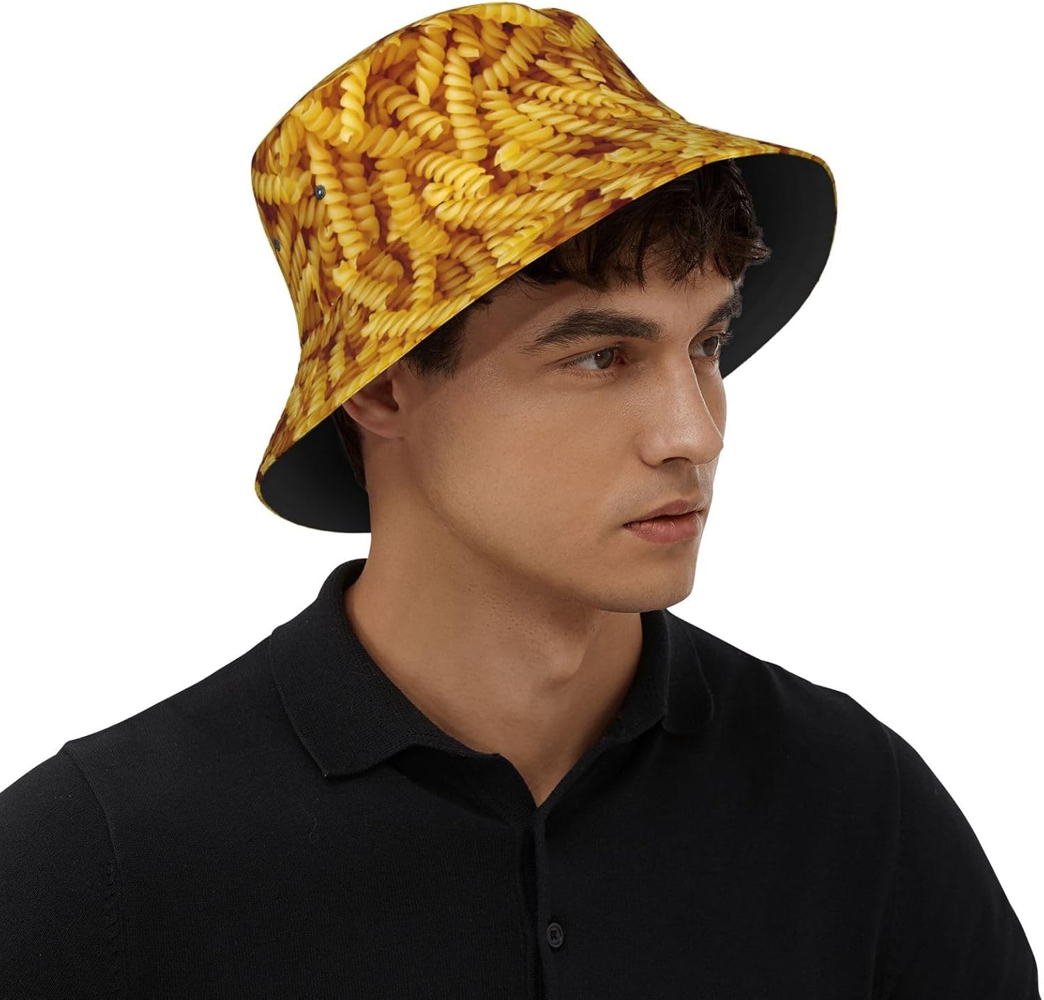 Food Bucket Hat for Men Women, Funny Bucket Hats, Unisex Packable Sun Hat Fisherman for Summer Outdoor, Beach Travel
