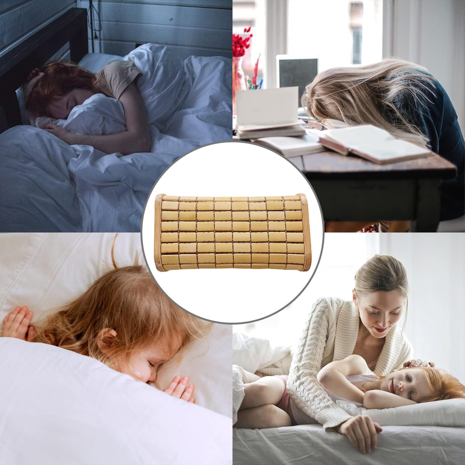 Coussin repose-tête en bambou pour sauna, repose-tête en bois - Accessoire de sauna pour se détendre à la maison, salle de sport, saunas, spas, salles de vapeur