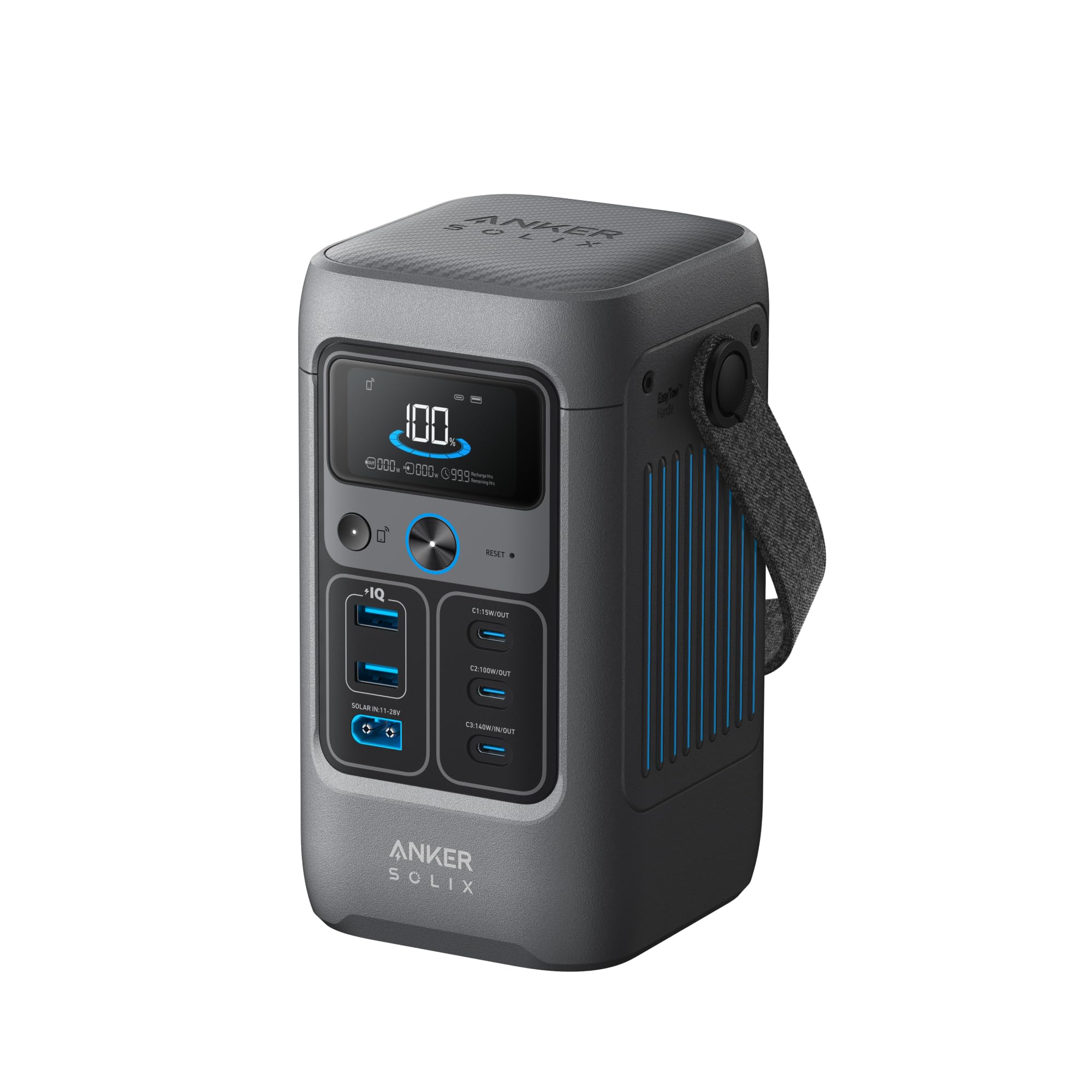 Anker SOLIX C200 DC Portable Power Station, 192Wh, 200W, Outdoor Camping