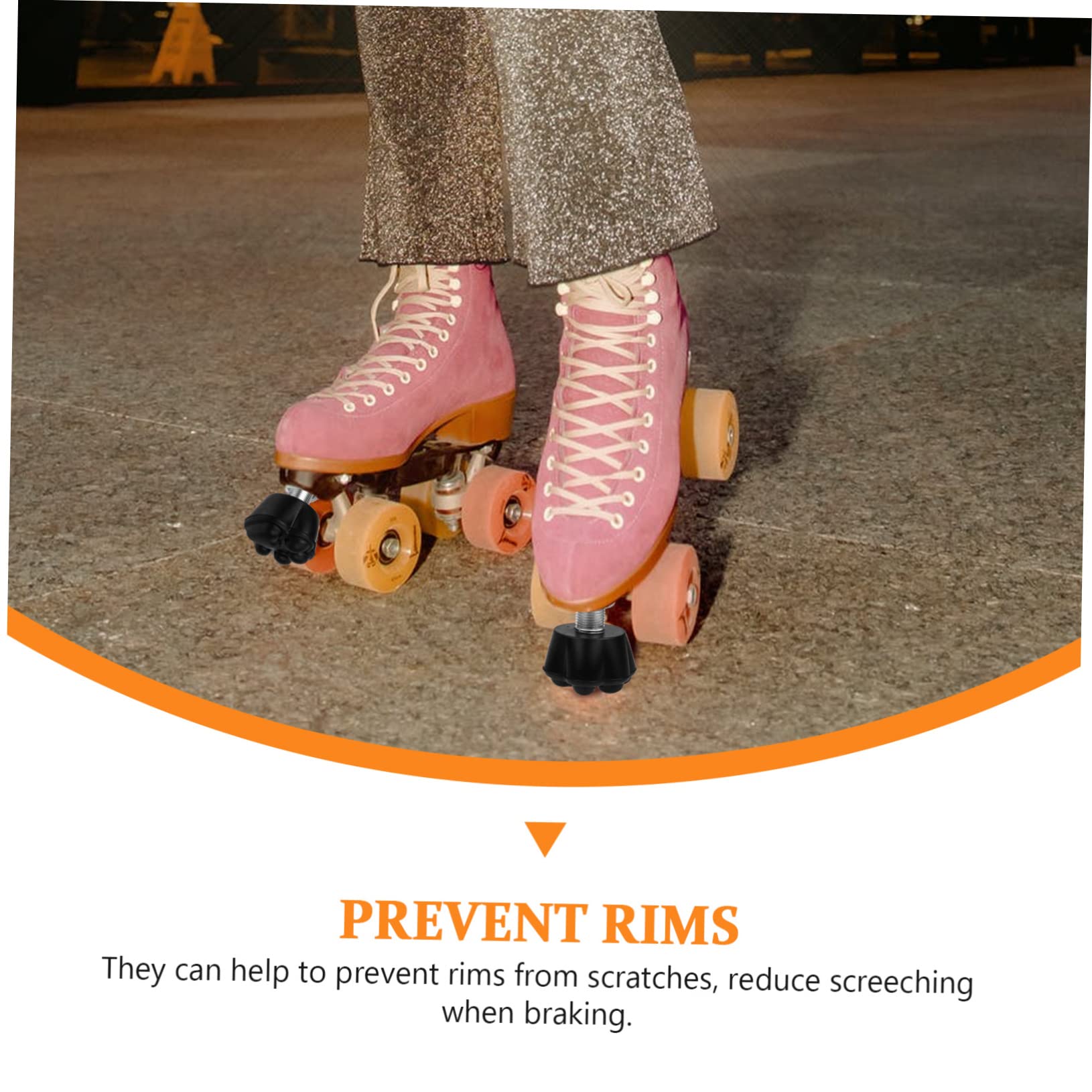 POPETPOP Skate Tool for Toe Stops Professional Skates Brakes Durable and Non-Slip for Enhanced Performance