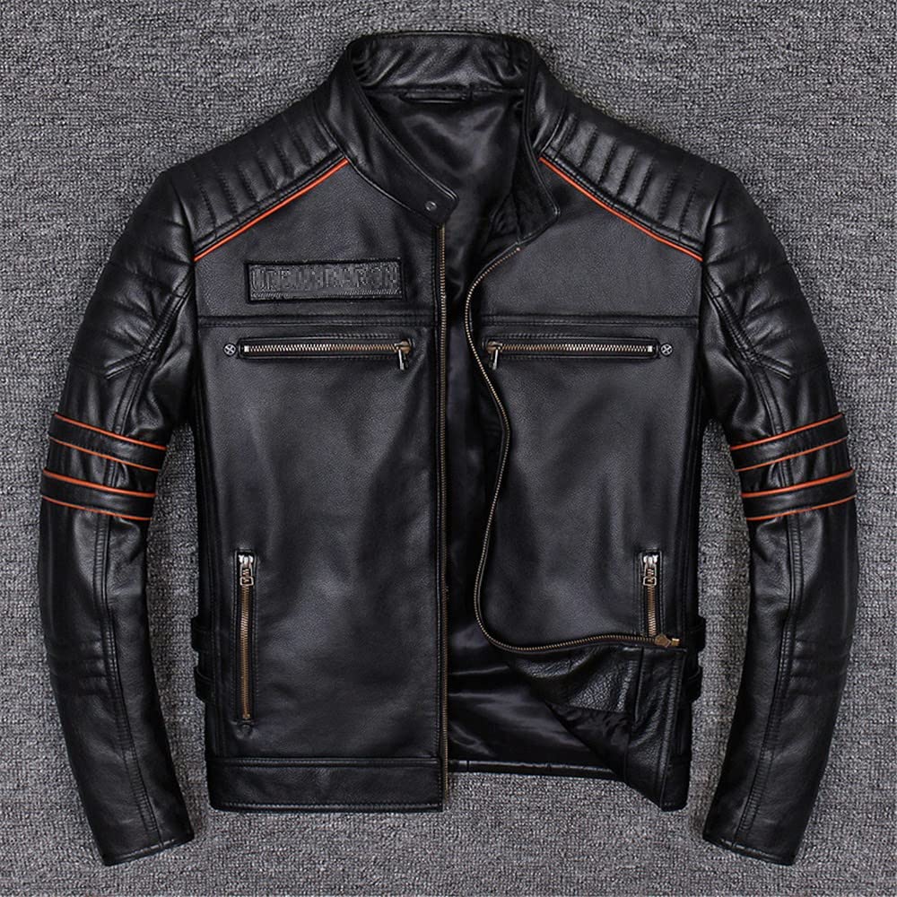 Amazon.co.jp: X.N.S(希望)バイク用 レザージャケット防風防寒