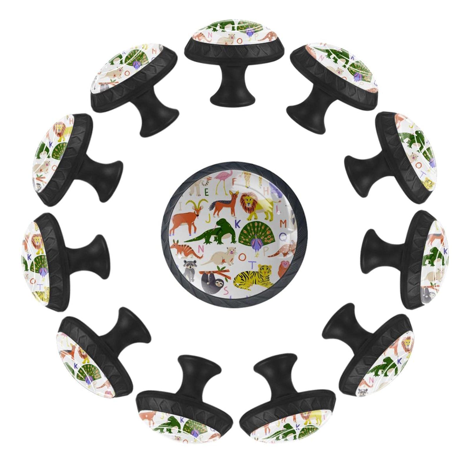 Boutons de tiroir alphabet 35mm pour personnaliser la chambre de bébé