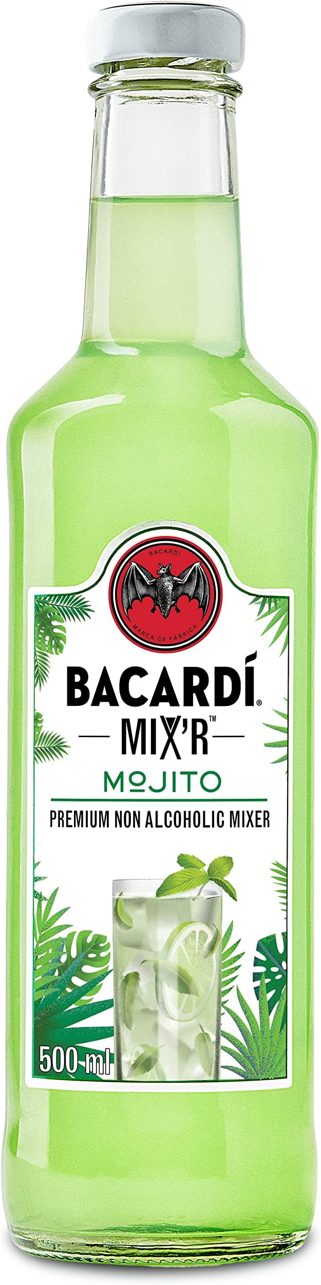 Bacardi Mixers - Mojito (500 Ml)- Non Alcoholic Premium Mixer