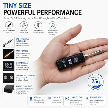 Smart Mini Portable Soldering Iron Small