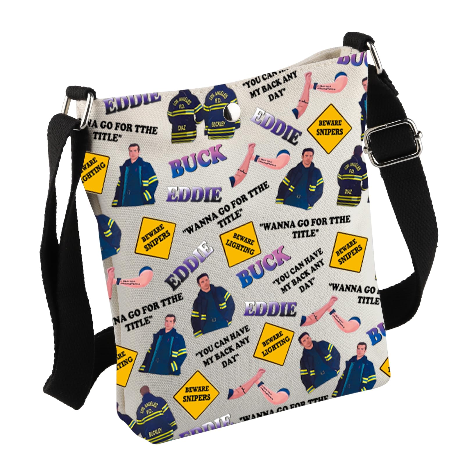 911 TV Show Inspired Gift 911 Crossbody Bag 911 TV Show Lover Gift 911 TV Show Merchandise for Female (EDDBagIE)