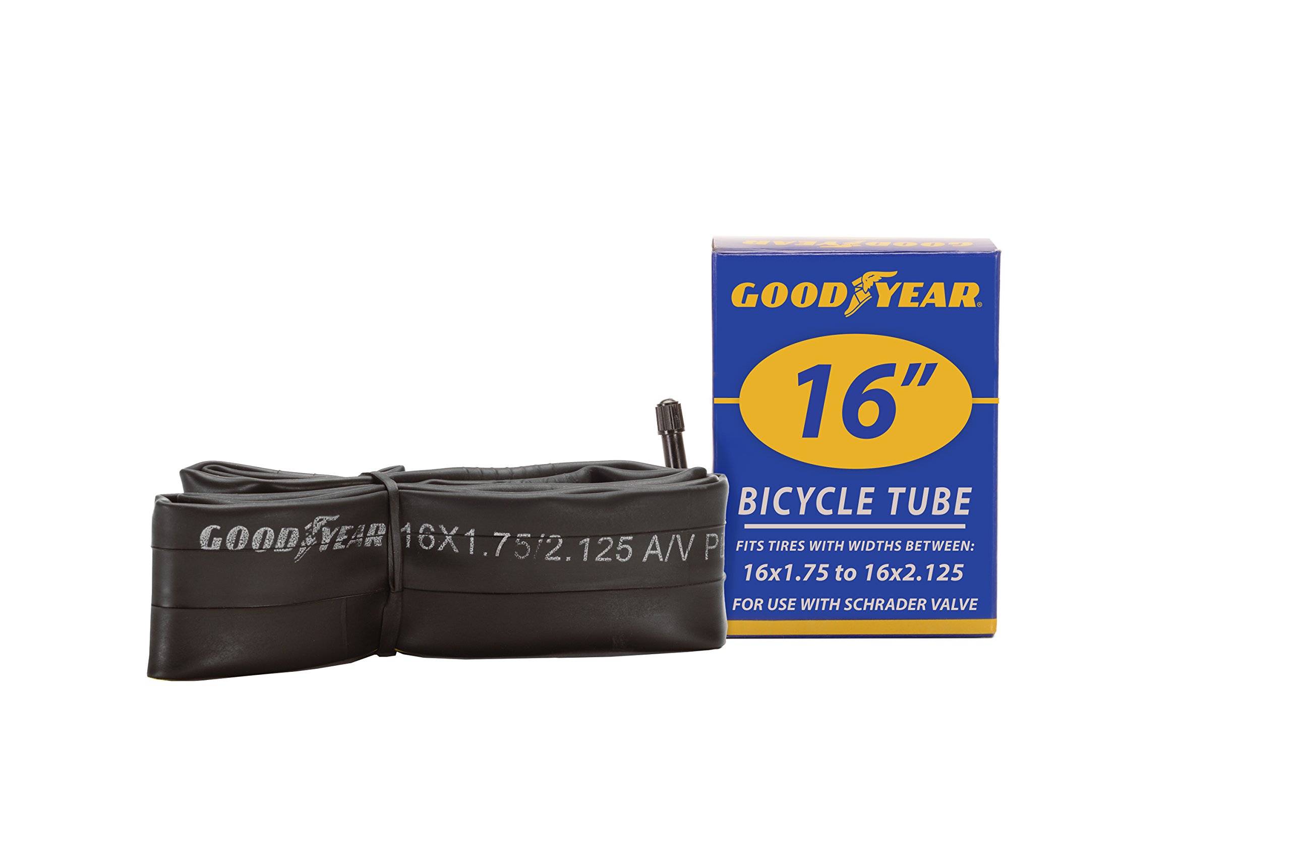 Goodyear Bicycle Tube, 16 X 1.75/2.125 16 Inch Bike Tube
