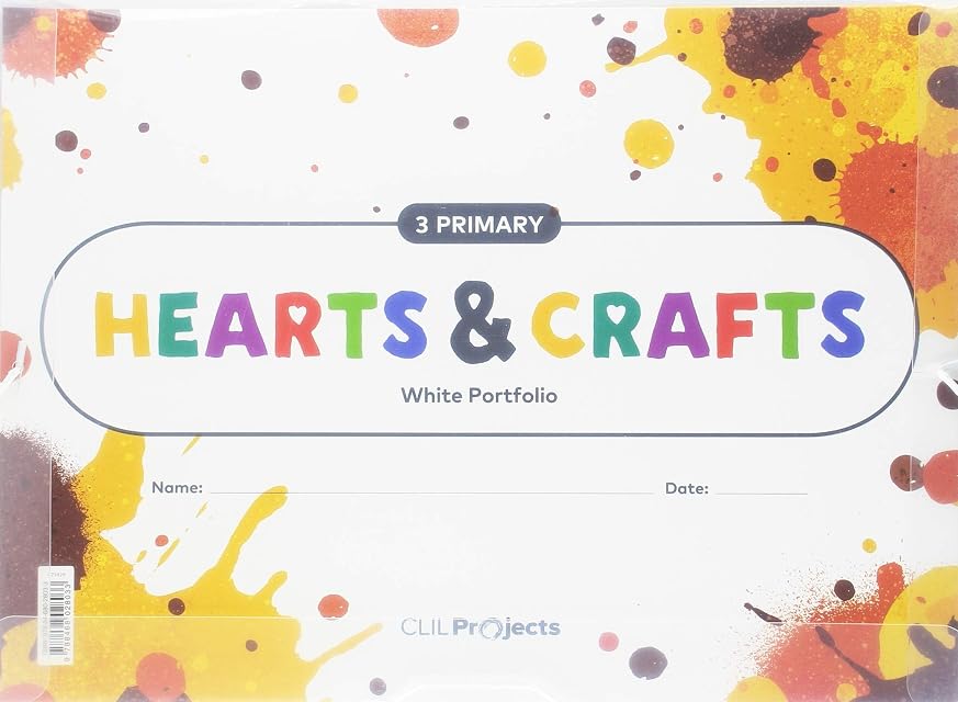 Portada de Hearts & Crafts 3º Educacion Primaria Notebook II Ed 2018