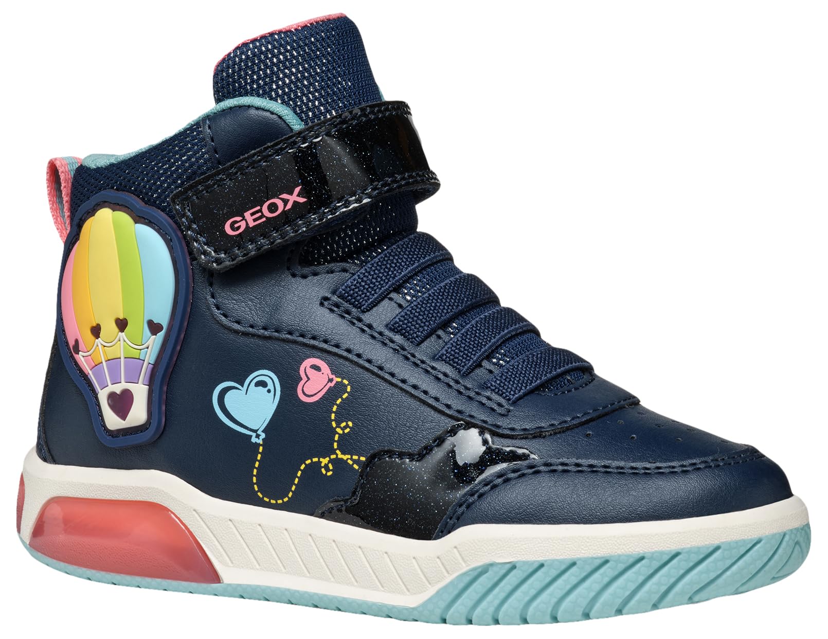 Geox Junior J Inek Girl Sneakers Navy/Watersea 30_EU