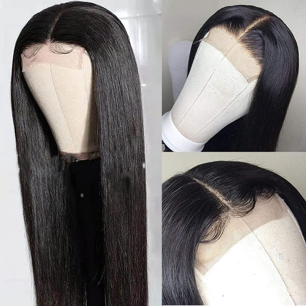 Legendhair Echthaar-Perücke Mit V-Teil – Klebefrei, Aus Brasilianischem Naturhaar