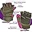 Seibertron S.O.L.A.G Youth Women Men Unisex XXS to XXL Fingerless/Half Finger Sports Outdoor Tactical Gloves Army Green S