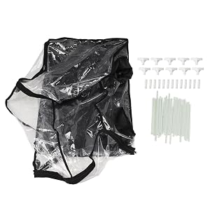 Water Proof Still Air Box Insulation Mycology Growth Fume Hood with Transparent Window Mushroom Grow Planting Bag Tent