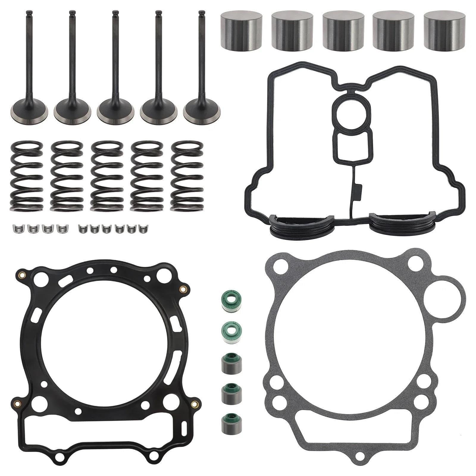 Kit de reconstrucción Kit De Juntas De Culata De Motocicleta Para Y&amaha YFZ450 YFZ 450 2004 2005 2006-2009 Junta De Tapa De Válvulas Culata