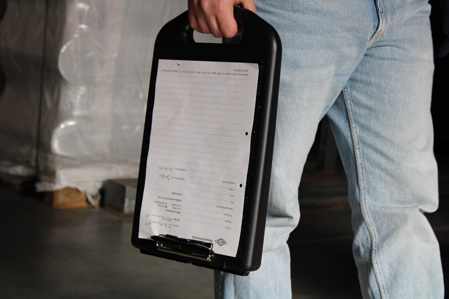 WEDO Clipboard and Storage Case - Black