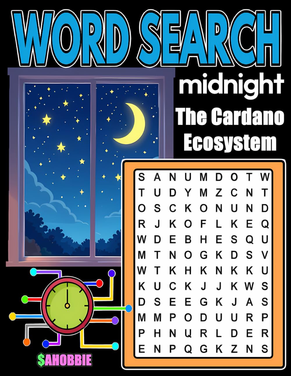 Word Search :Midnight -The Cardano Ecosystem