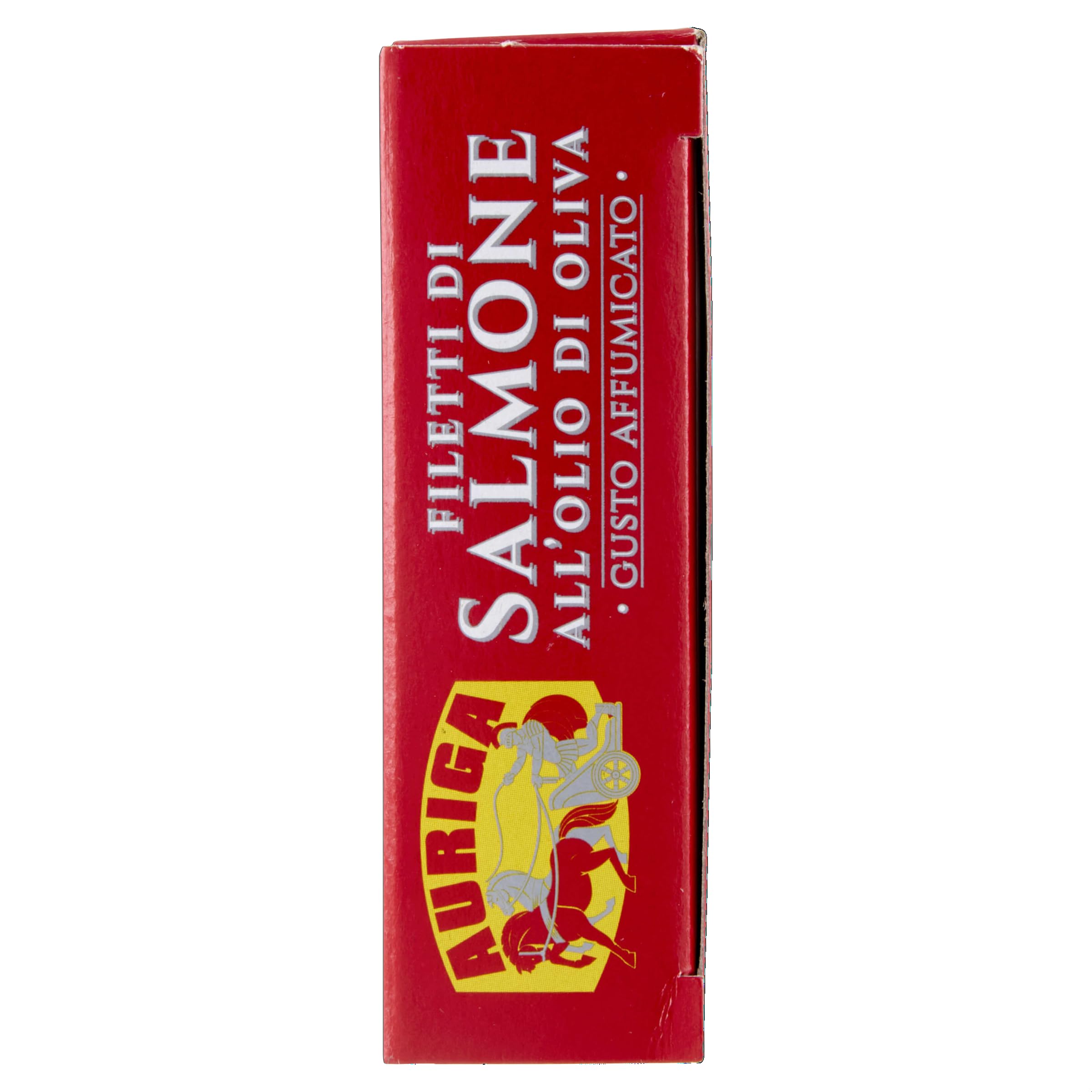 Auriga filetti di salmone all'olio di oliva 115gr. Gusto affumicato. Cotti a vapore. - 3