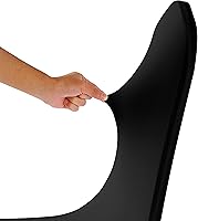 Vista 6 de Funda de elastano para silla, 12 unidades, fundas para silla, fundas para sillas de sala de estar, funda extraíble lavable y elástica para silla