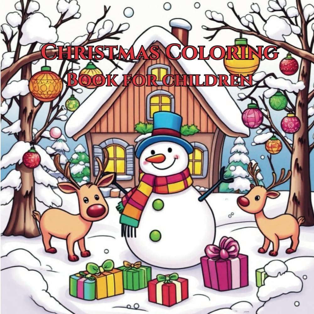 Christmas Coloring Book for Children