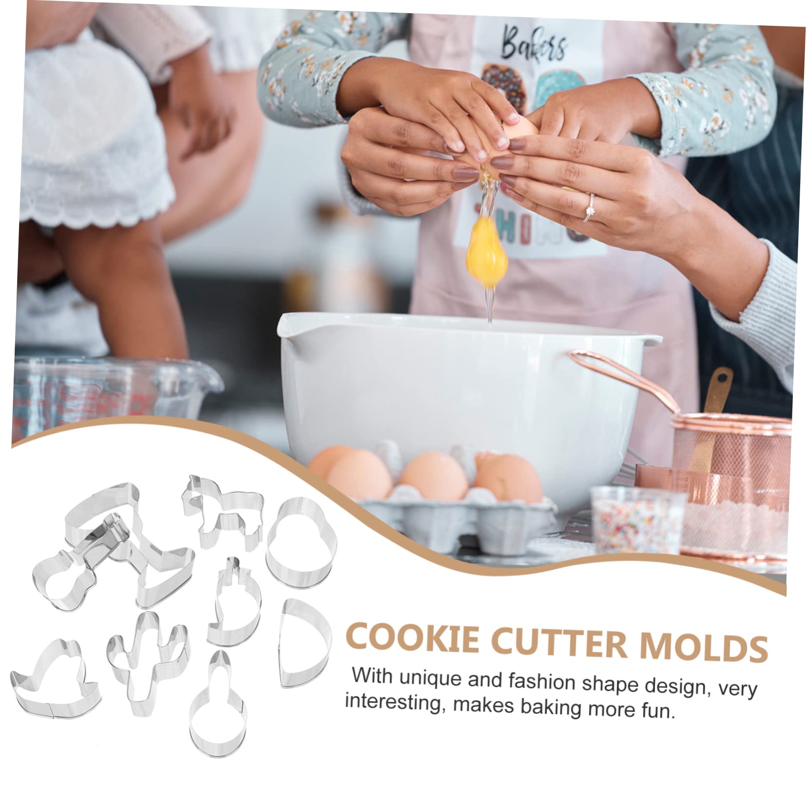 TOPBATHY 18 Piezas molde galletas diver cuberteria molde para galletas moldes para dulces fiesta pimientos precioso cortador galletas cortador galletas metal tostada colocar