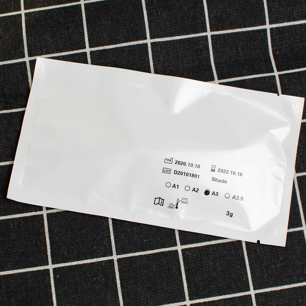 Finlo Resina de curado ligero compuesto dental A3 3 g