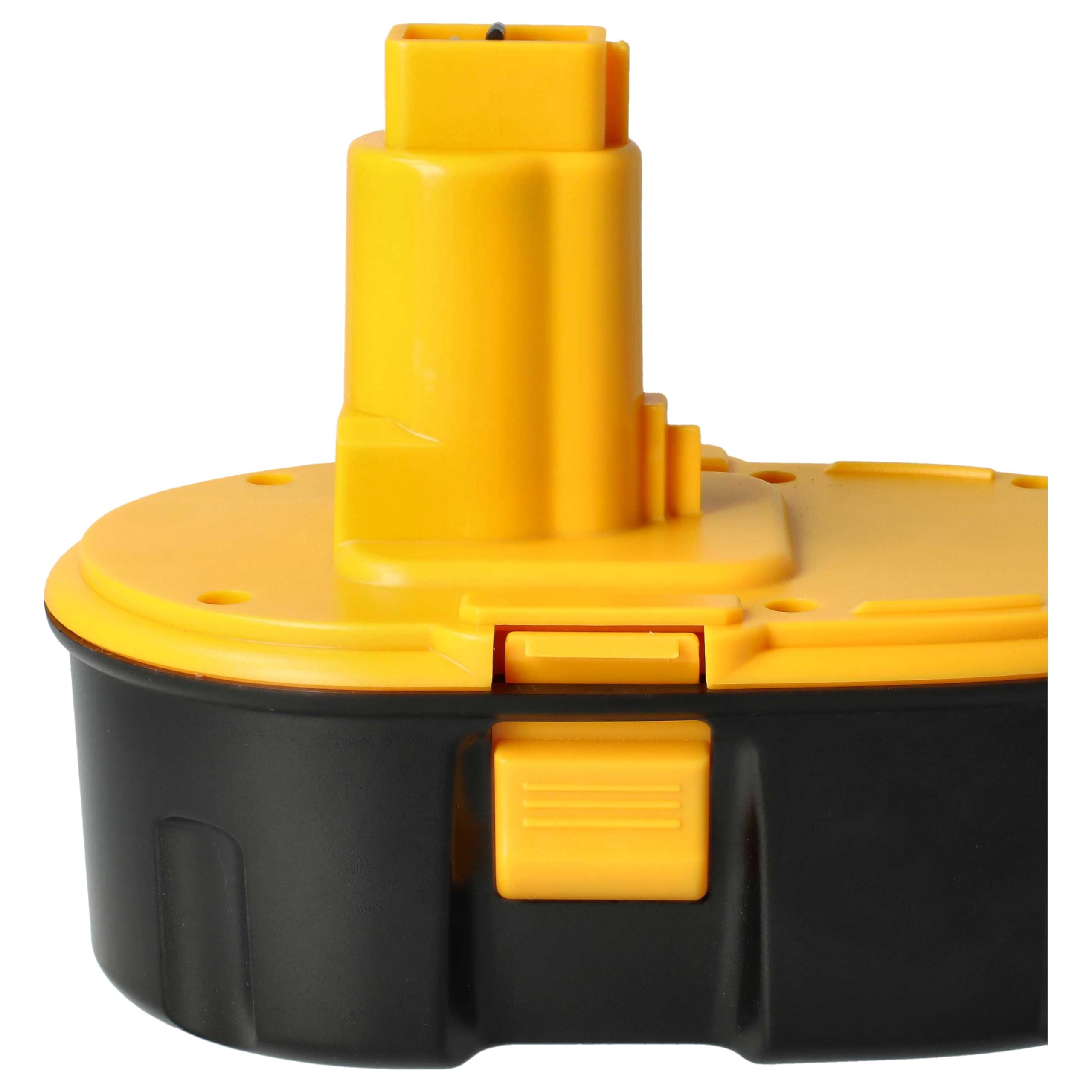 vhbw 2x batteria sostituisce Dewalt DC9096, DE9098, DE9039, DE9095, DC9099, DE9096, DE9503, DW9095 per utensile (4000 mAh, NiMH, 18 V)