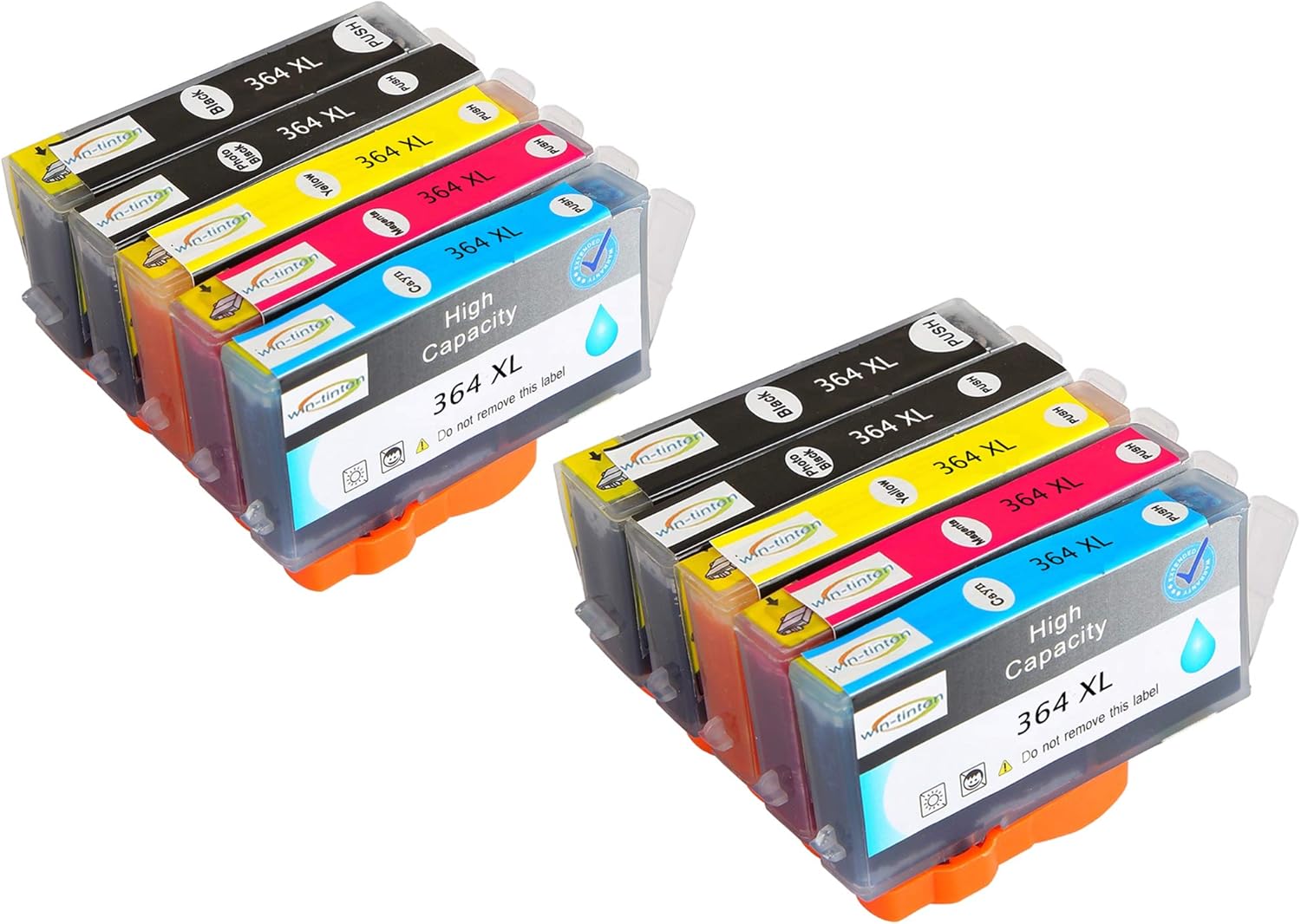 sostituzione della capacità per gli inchiostri hp