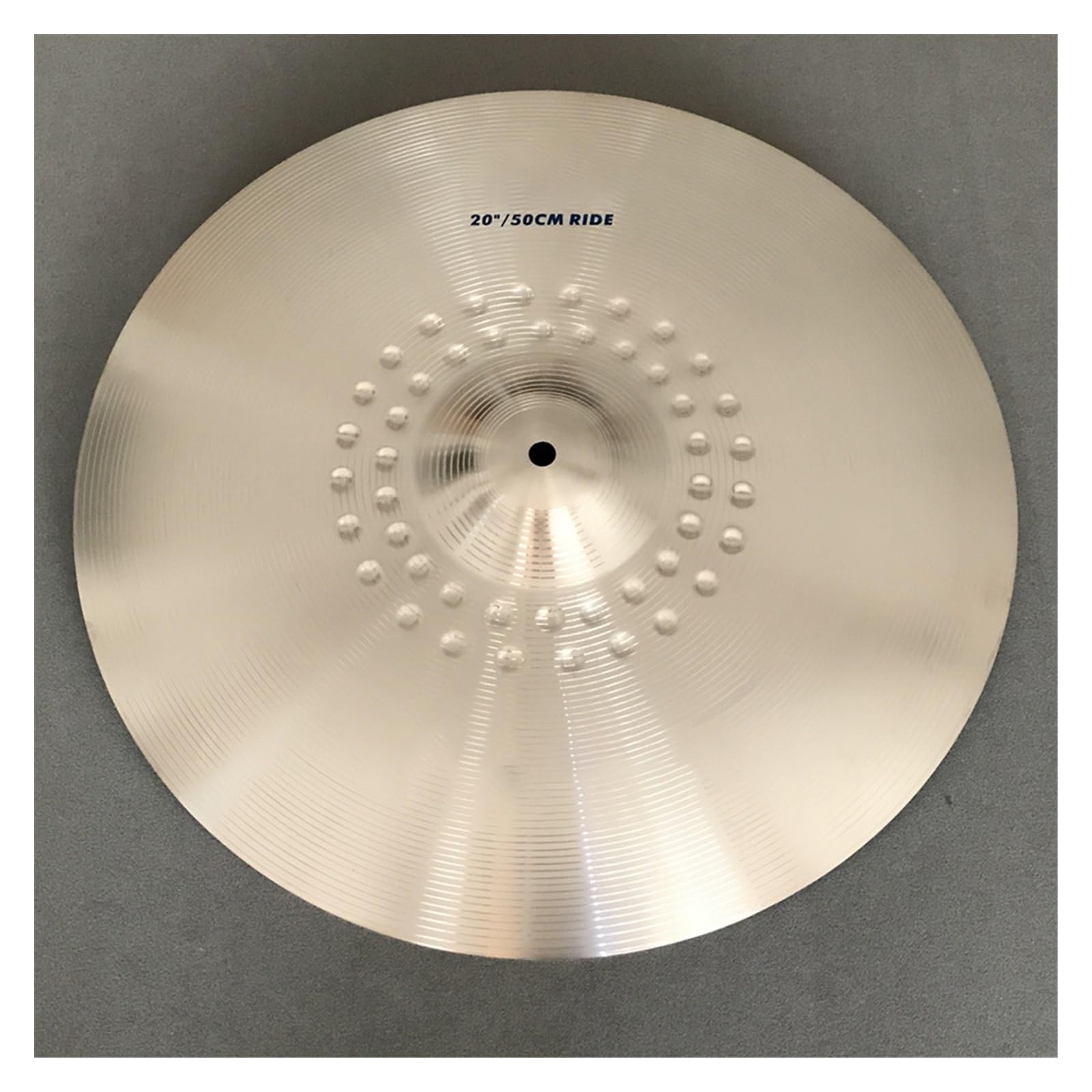 6 Zoll Splash + 8 Zoll Splash + 14 Hi-Hat + 16 Crash + 17 Crash + 20 Ride Legierungsbecken Silber Zubehör für Schlaginstrumente