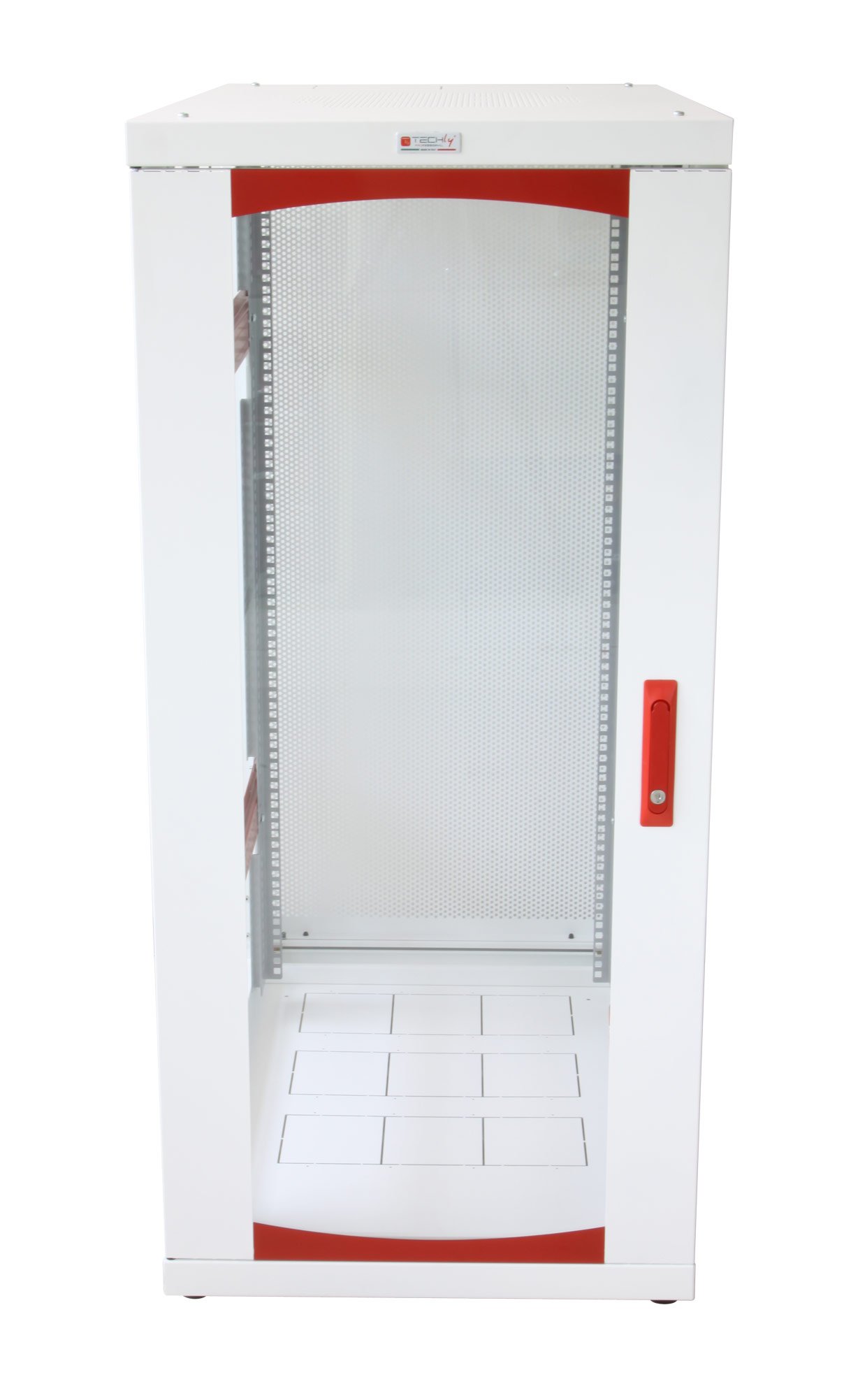 Techly Professional 105032 Armadio Server Rack 19" 600x1000 27 Unita' Bianco Serie IdealNET Bianco