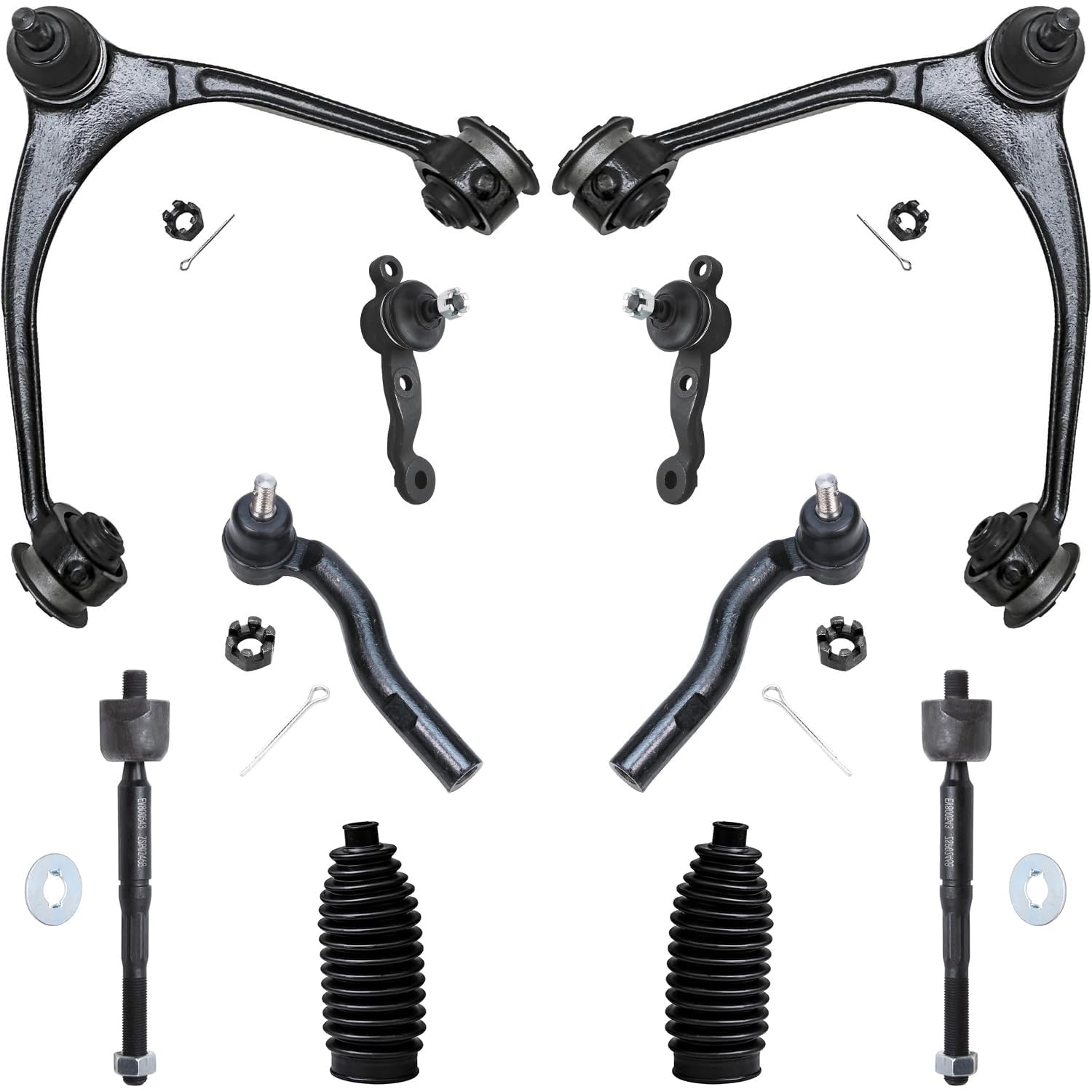 Detroit Axle - 10pc Front End Suspension Kit for 2002-2010 Lexus SC430