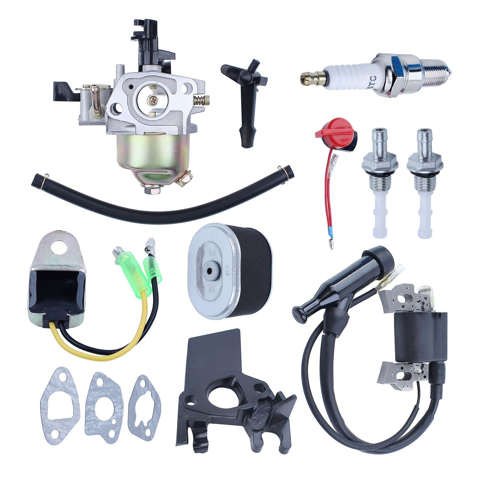 Bobine d'allumage et carburateur GX160 pour résoudre les pannes de démarrage